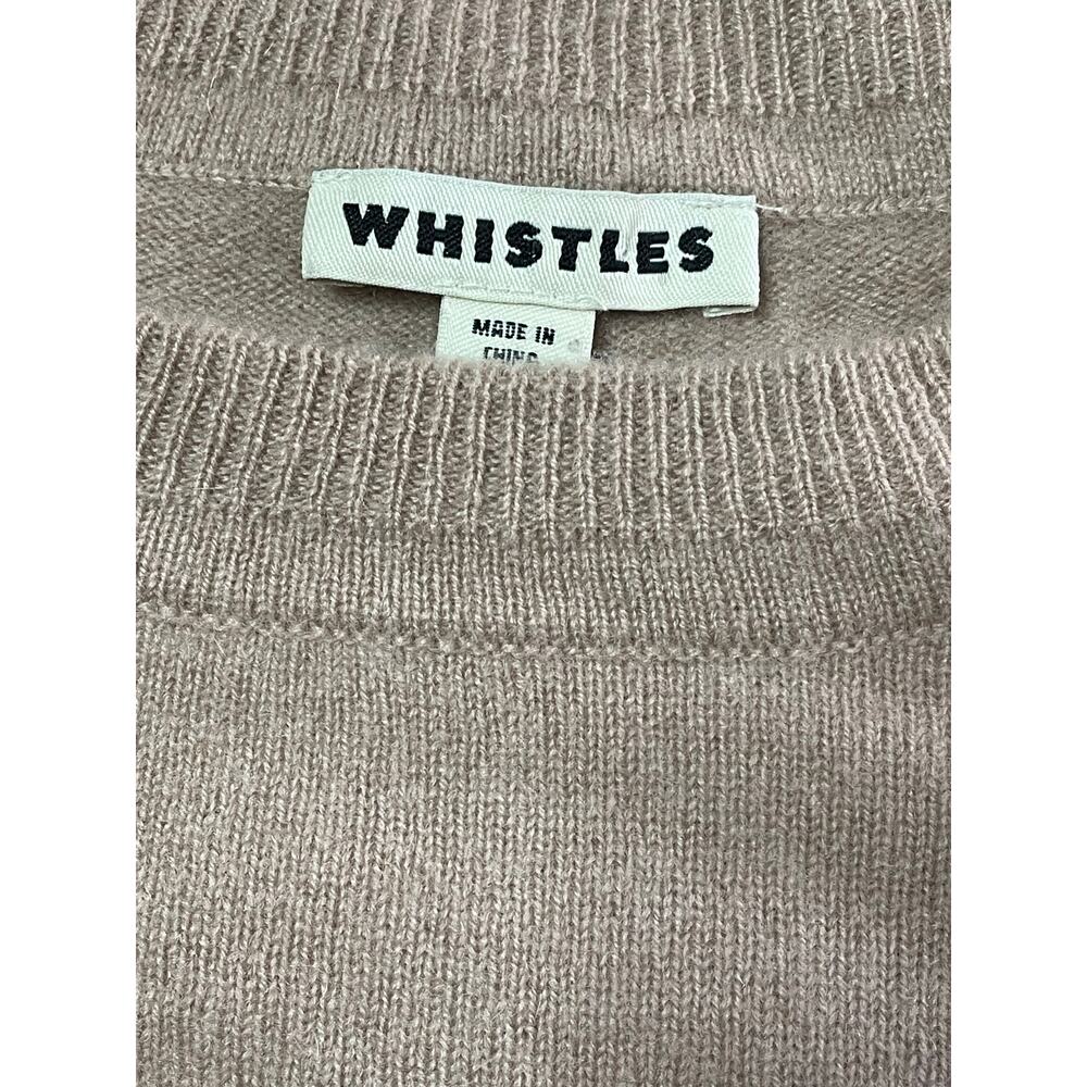 Whistles Rose Cashmere Crewneck Sweater size X-Small - Picture 5 of 12
